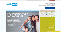 Desktop Screenshot of bluebelldentistry.com